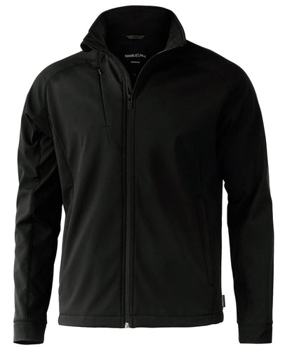 Nimbus Livingston 4 way stretch softshell NP12M - Black - Customisable Softshell Jacket