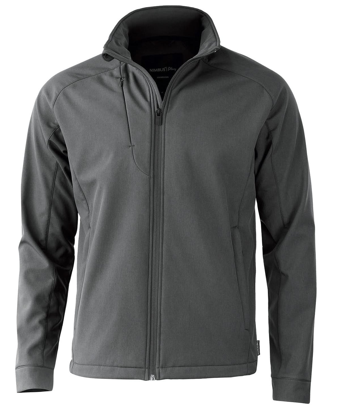 Nimbus Livingston 4 way stretch softshell NP12M - Grey Melange - Customisable Softshell Jacket