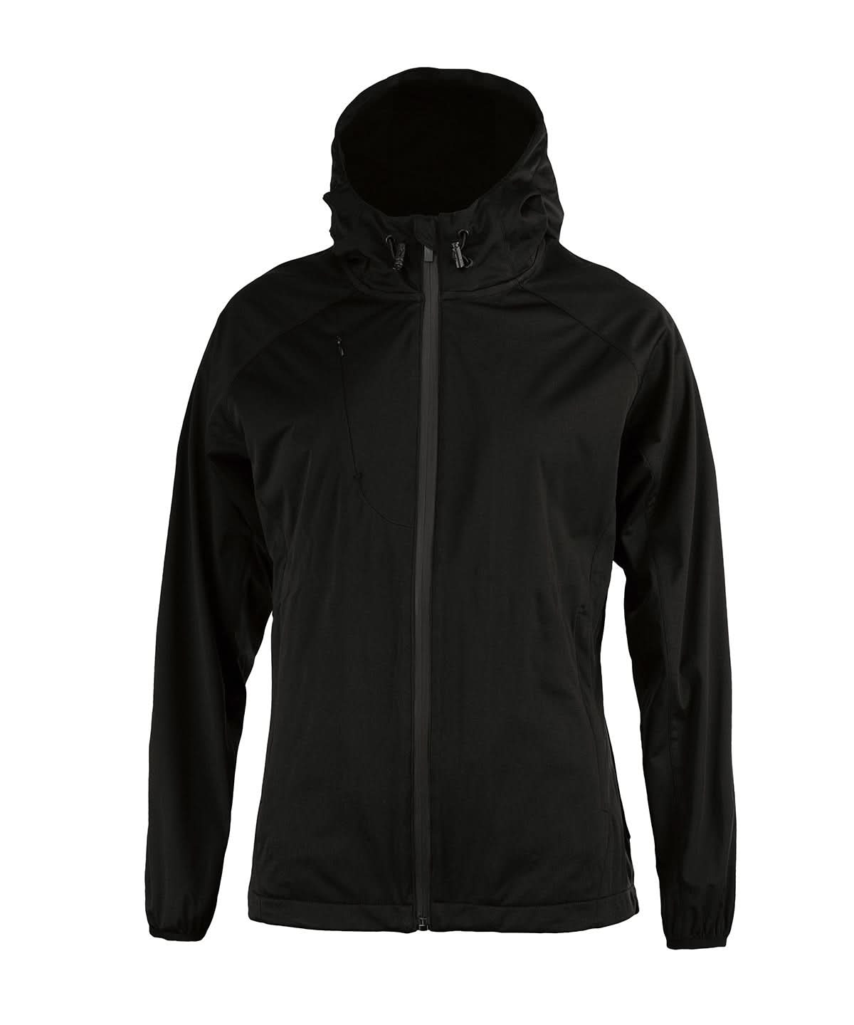 Nimbus Womens Fargo functional hooded softshell NP14F - Black - Customisable Softshell Jacket