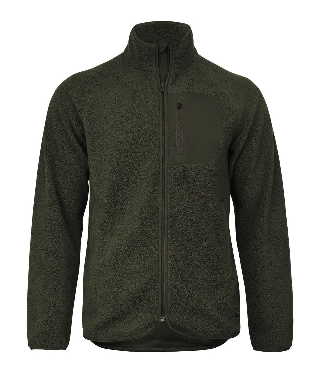 Nimbus Timberlake modern sherpa fleece NP15M - Olive - Customisable Fleece
