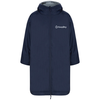 KeepDry - All Weather Dry Robe - Kids - Navy - Customisable Jackets