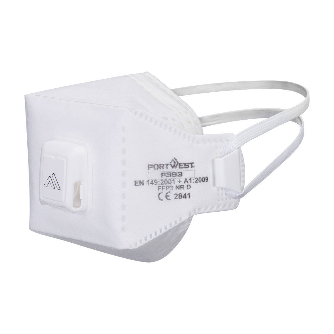 Eagle Pro Ffp3 Valved Dolomite Fold Flat Respirator (Pk10) P393 - White R - Customisable Disposable Respirators