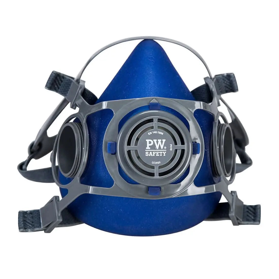 Auckland Half Mask - Blue - Customisable Reusable Half Masks