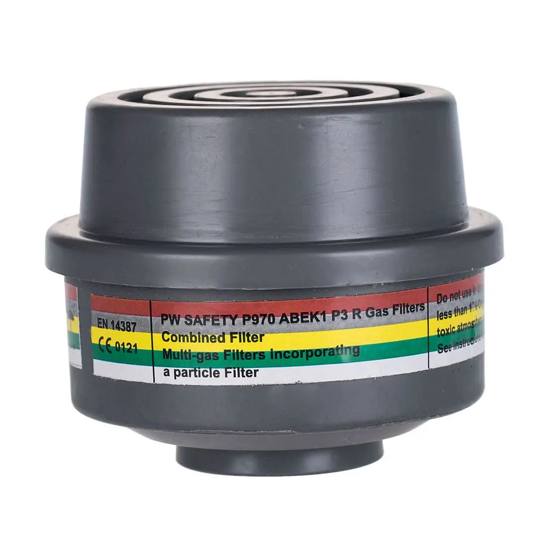 Abek1 P3 Combination Filter Special Thread Connection (Pk4) - Grey - Customisable Filters