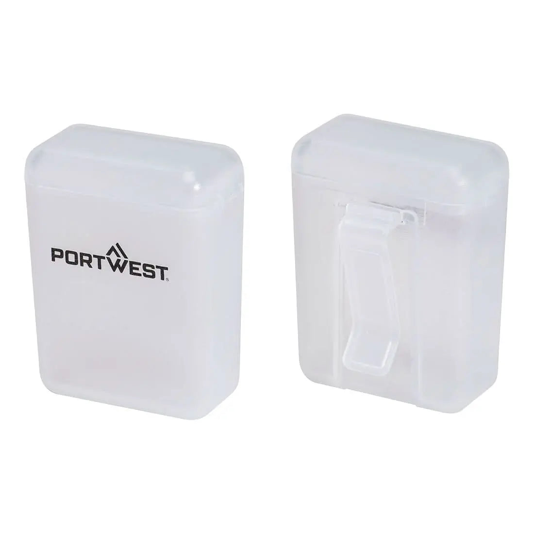 Ear Plugs Storage Box (Pk50) Pa09 - White - Customisable Ear Plugs