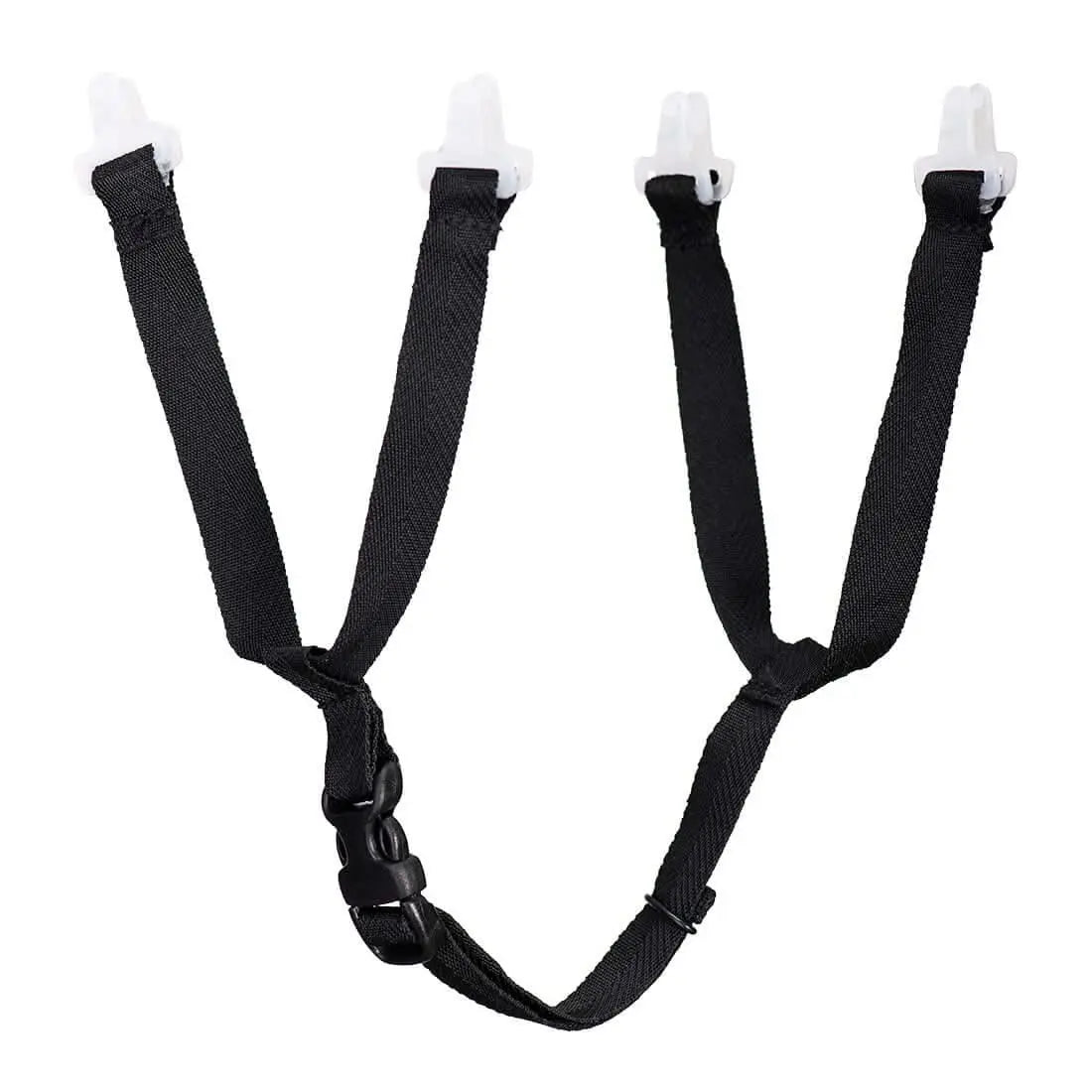 Chin Strap 4 Work Safe (Pk5) Pa11 - Black - Customisable Head Protection Accessories