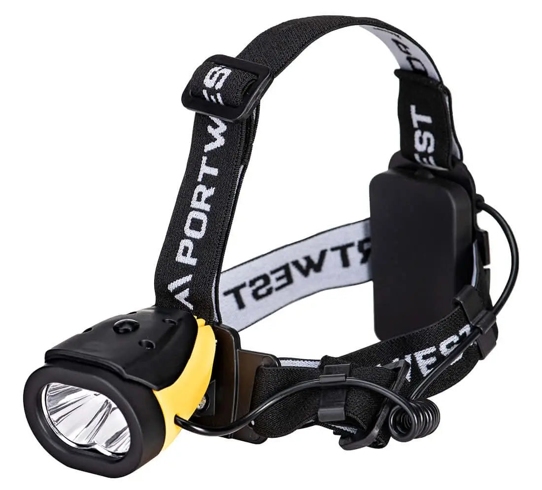 Dual Power Head Light Pa63 - Yellow Black - Customisable Lighting