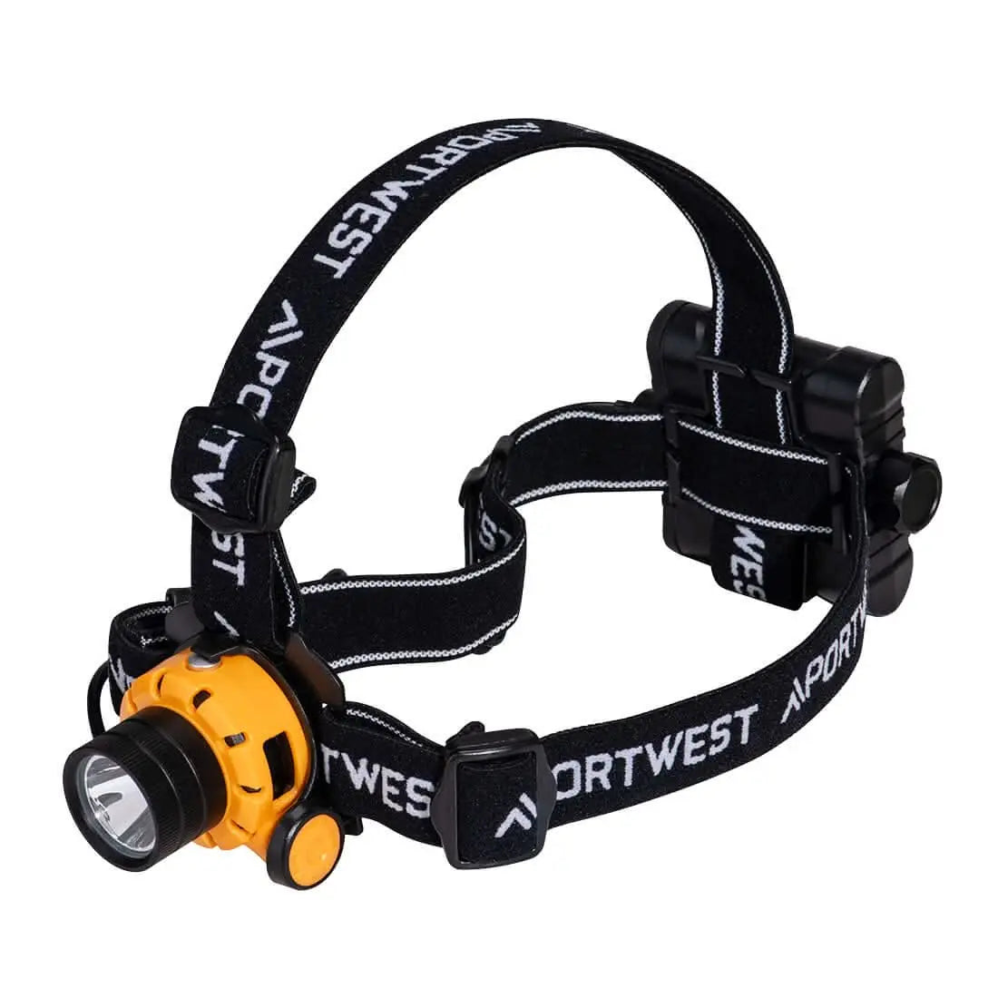 Ultra Power Head Light Pa64 - Yellow Black - Customisable Lighting