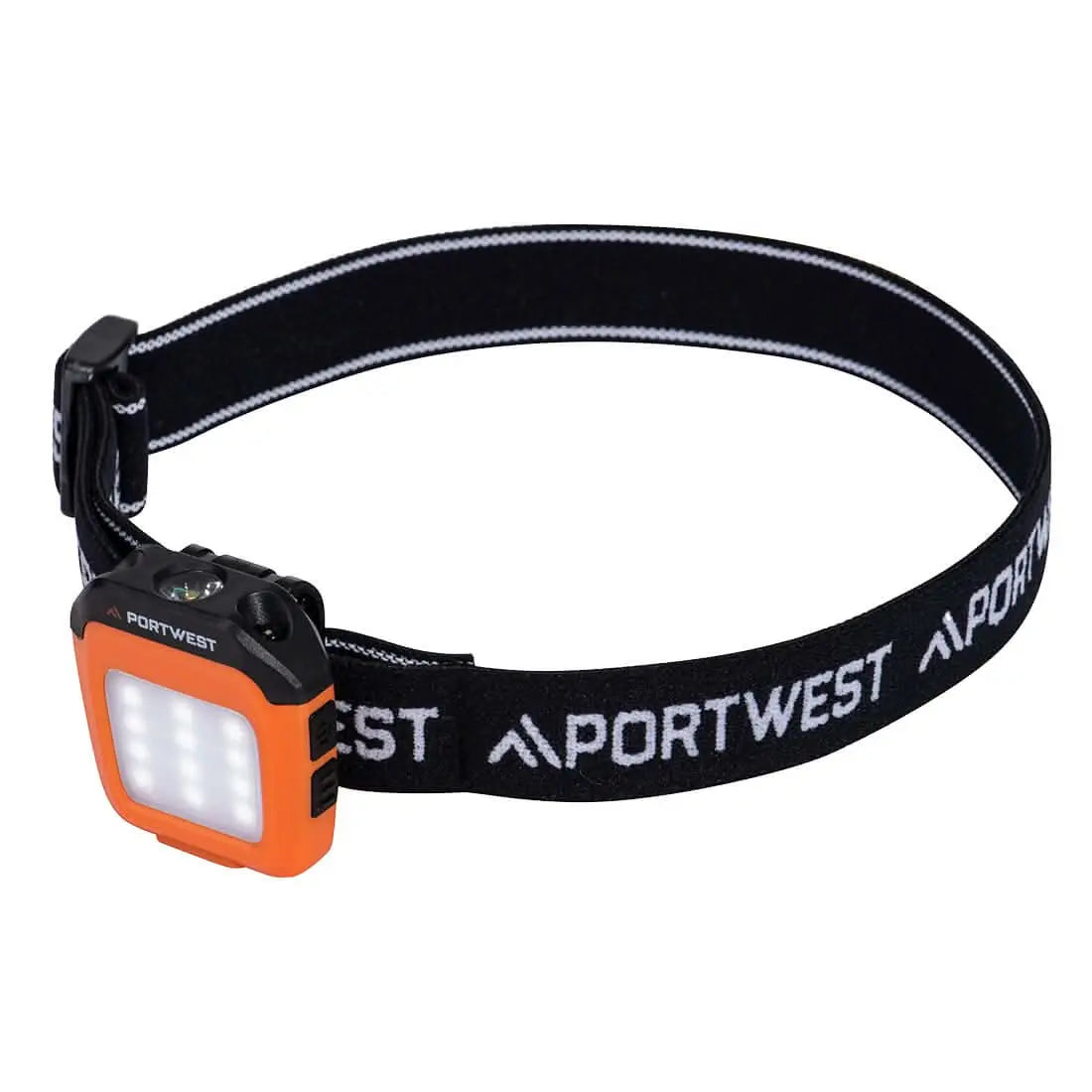 Usb Rechargeable Multi Function Led Cap Light Pa74 - Orange Black - Customisable Lighting