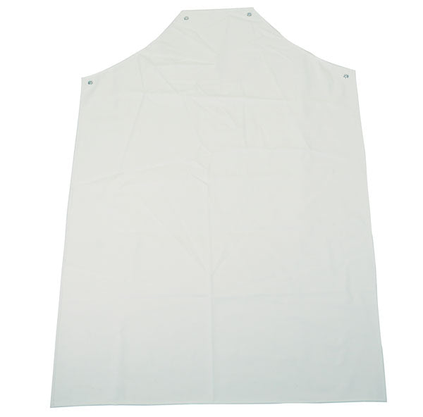 Beeswift Pvc Apron Heavyweight &quot;X&quot; Pack - White 48 - Customisable Aprons