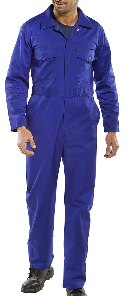 Beeswift Boilersuit - Royal Blue - Customisable Boilersuits