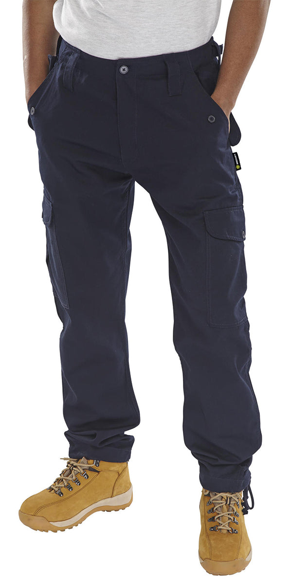 Beeswift Combat Trousers - Navy Blue - Customisable Trousers