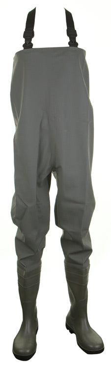 Dunlop Pvc Chest Wader - Green - Customisable Wellingtons