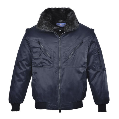 Portwest Pilot Jacket PJ10 - Navy - Customisable Jacket