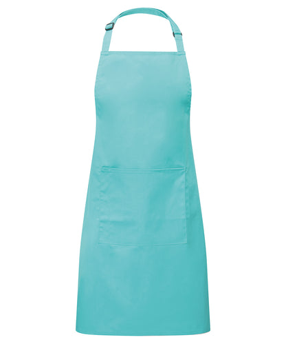 12 x Popular Bib Aprons with Pocket + Free Logo - - Customisable Bundle