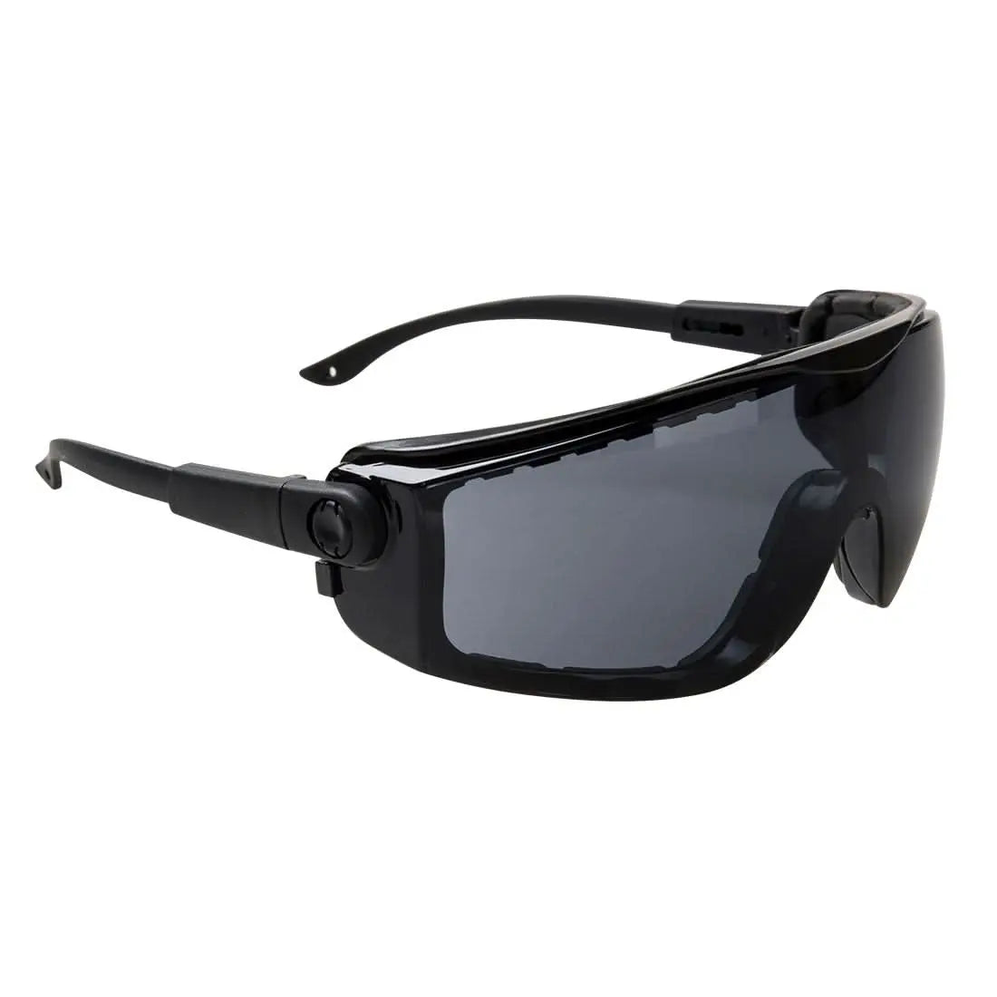 Focus Safety Glasses Ps03 - Smoke - Customisable Safety Spectacles
