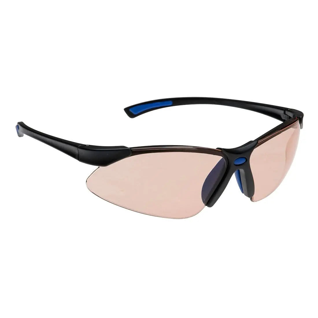 Blue Light Blocker Safety Glasses Ps17 - Brown - Customisable PPE