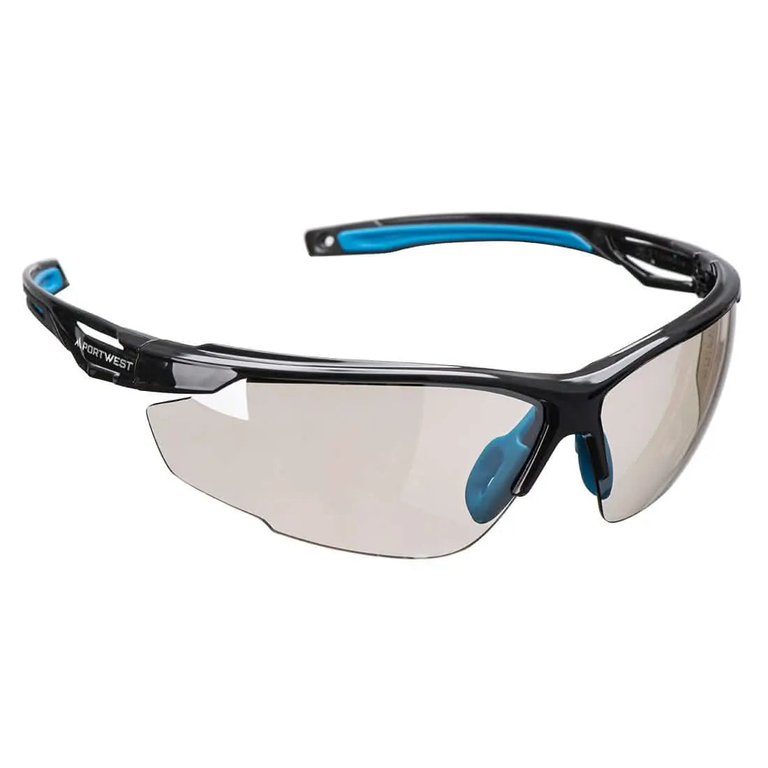 Anthracite Kn Safety Glasses Ps37 - Mirror - Customisable Safety Spectacles