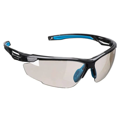 Anthracite Kn Safety Glasses Ps37 - Mirror - Customisable Safety Spectacles