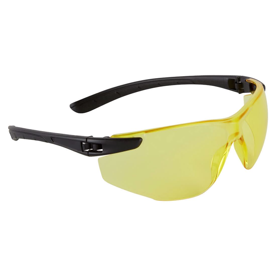 Portwest Ultra Safety Glasses PS38 - Amber - Customisable PPE