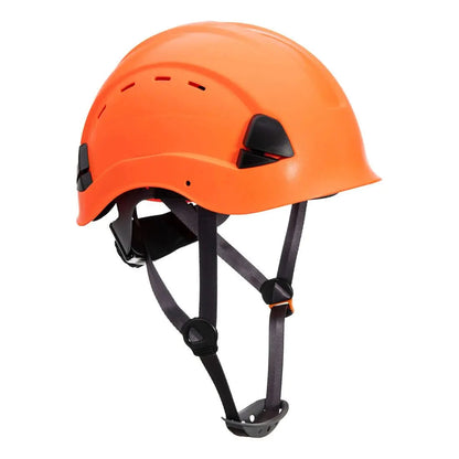 Height Endurance Vented Helmet Ps63 - Orange - Customisable Safety Helmet