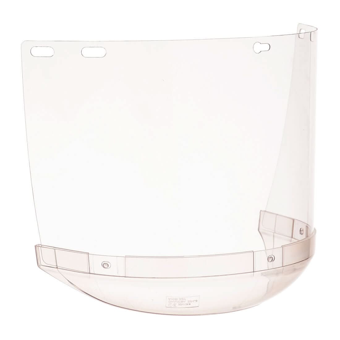 Portwest Visor With Chin Guard PS95 - Clear - Customisable PPE