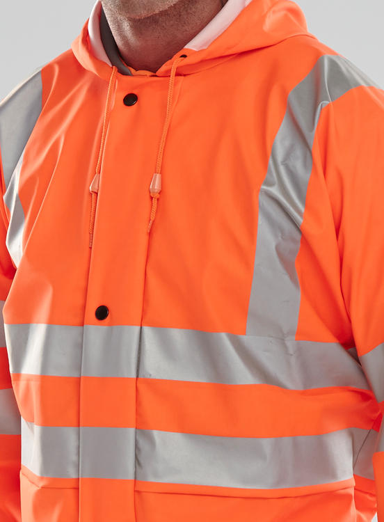 Beeswift Hi Vis Pu Breathable Coverall - - Customisable Coveralls