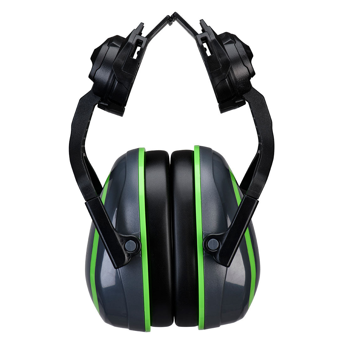 Hv Extreme Ear Defenders Low Clip On Metal Free Pw03 - Grey Green - Customisable Ear Muffs