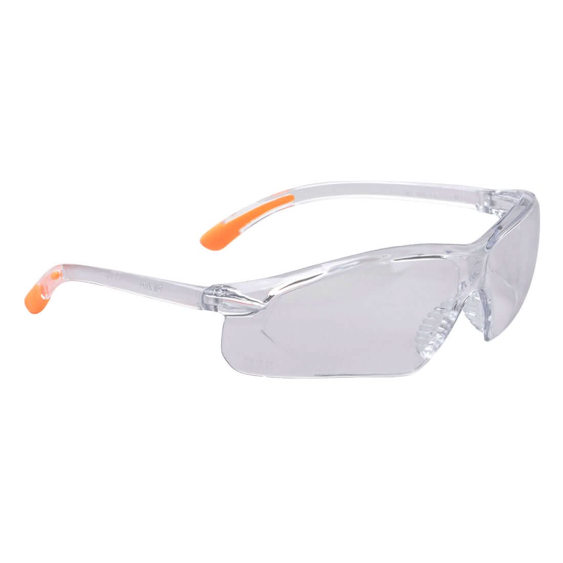 Portwest Fossa Safety Glasses PW15 - Clear - Customisable PPE