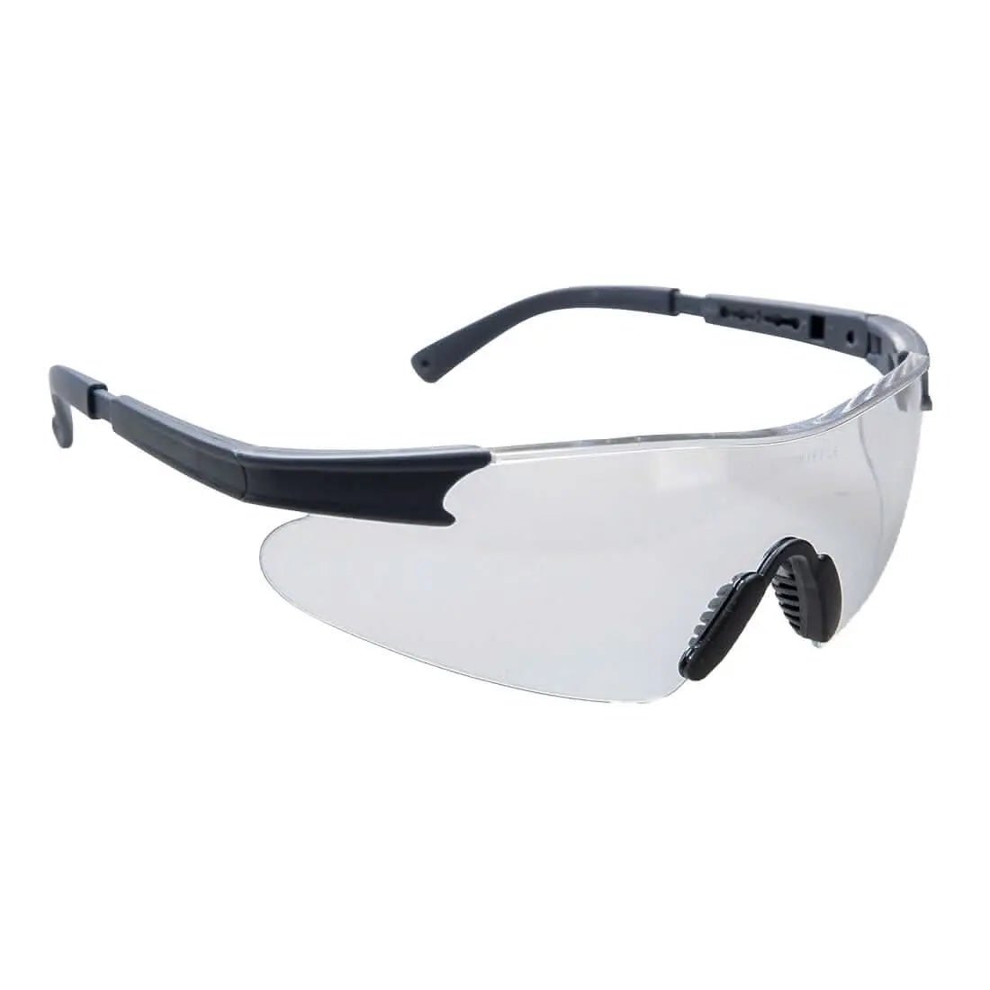 Curvo Safety Glasses Pw17 - Clear - Customisable Safety Spectacles