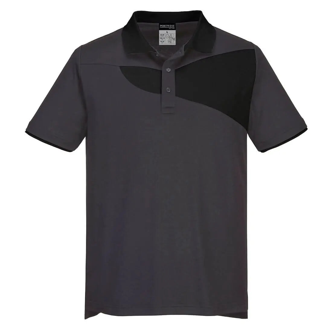 Two Tone Polo Shirt S/S Pw210 - - Customisable Polo Shirts