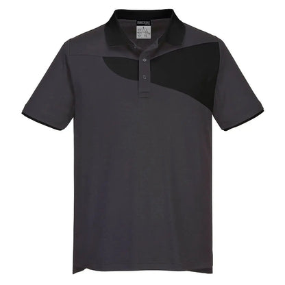Two Tone Polo Shirt S/S Pw210 - - Customisable Polo Shirts
