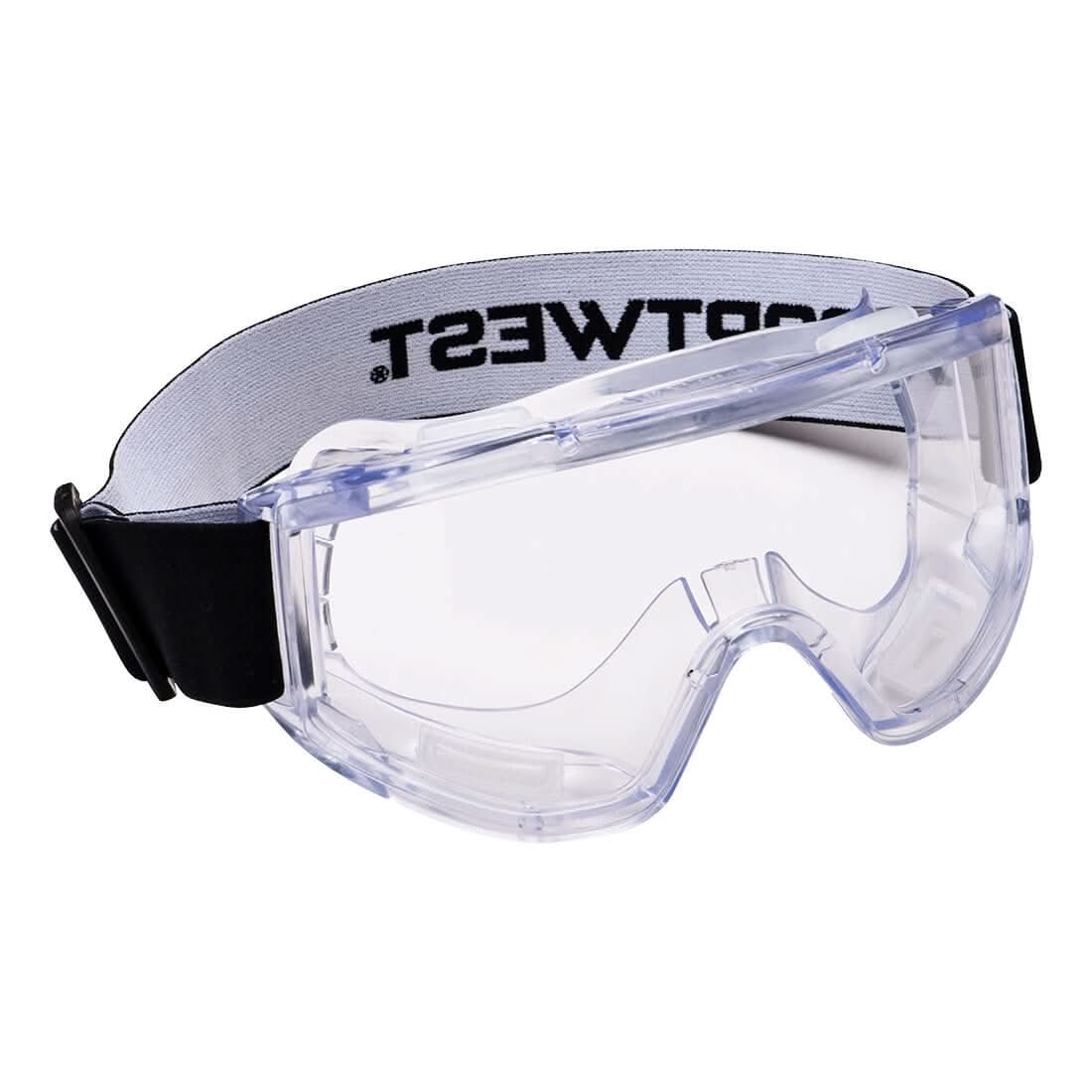 Portwest Challenger Goggles PW22 - Clear - Customisable PPE