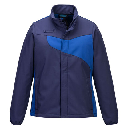 Portwest Pw2 WomenS Softshell 2L PW278 - Navy Royal - Customisable Hi-Vis Jackets
