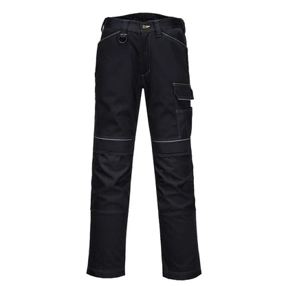 Pw3 Lightweight Stretch Trousers Pw304 - Black - Customisable Work Trousers
