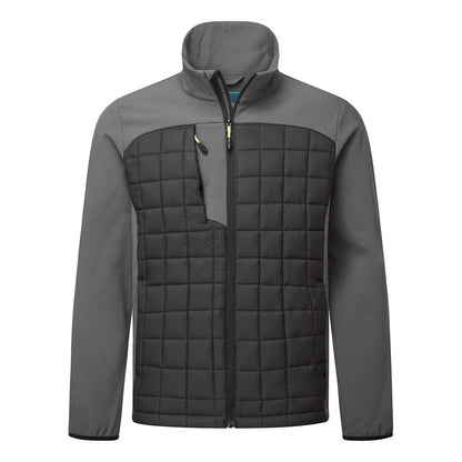 Portwest PW3 Hybrid Jacket PW328 - Zoom Grey - Customisable Jacket