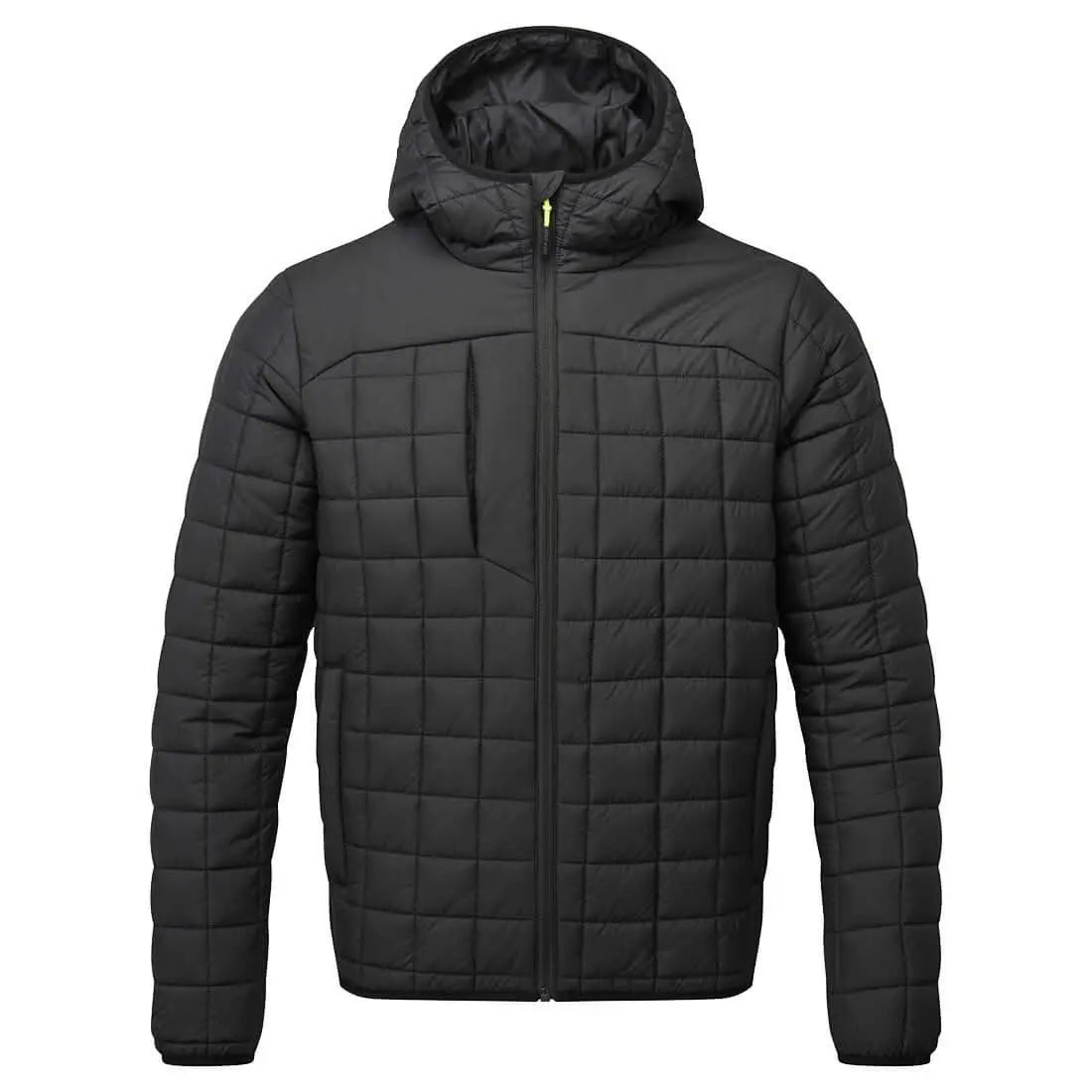 Pw3 Square Baffle Jacket Pw329 - Black - Customisable Baffle Jackets