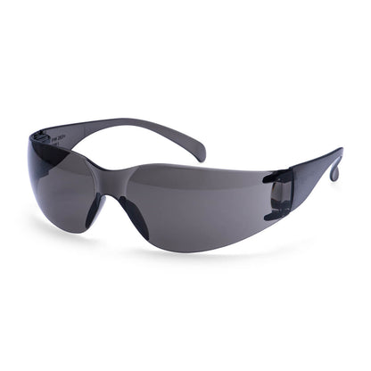 Wrap Around Safety Glasses Pw32 - Black One Size - Customisable Safety Spectacles