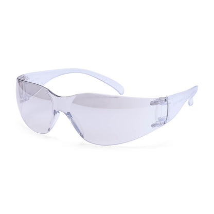 Wrap Around Safety Glasses Pw32 - Mirror (Indoor Outdoor) One Size - Customisable Safety Spectacles