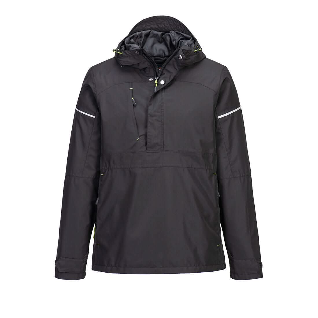Portwest Pw3 Overhead Rain Jacket PW330 - Black - Customisable Jackets