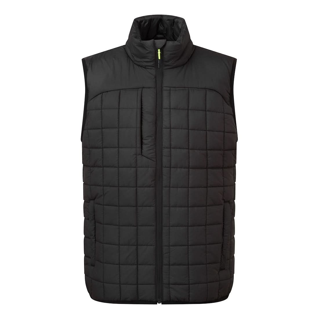 Portwest Pw3 Square Baffle Bodywarmer PW339 - Black - Customisable