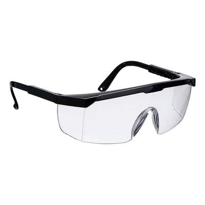 Portwest Classic Safety Spectacles PW33 - Clear - Customisable PPE