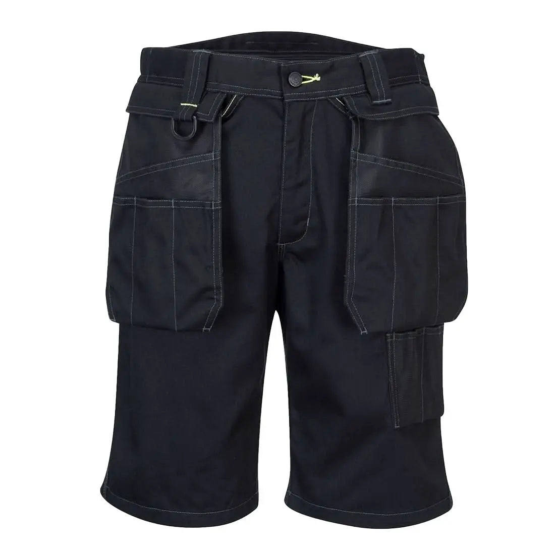 Pw3 Holster Work Shorts Pw345 - Black - Customisable Shorts