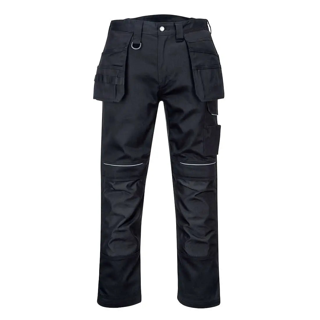 Pw3 Cotton Work Holster Trousers Pw347 - Black - Customisable Holster Trousers