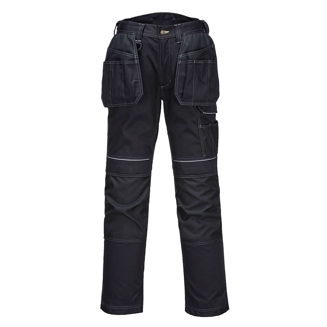 Portwest Pw3 Lined Winter Holster Trousers PW357 - Black - Customisable Trousers
