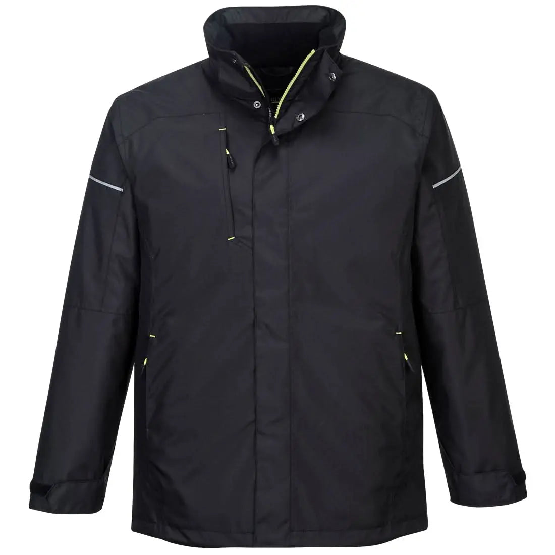 Pw3 Winter Jacket Pw362 - Black - Customisable Insulated Jackets