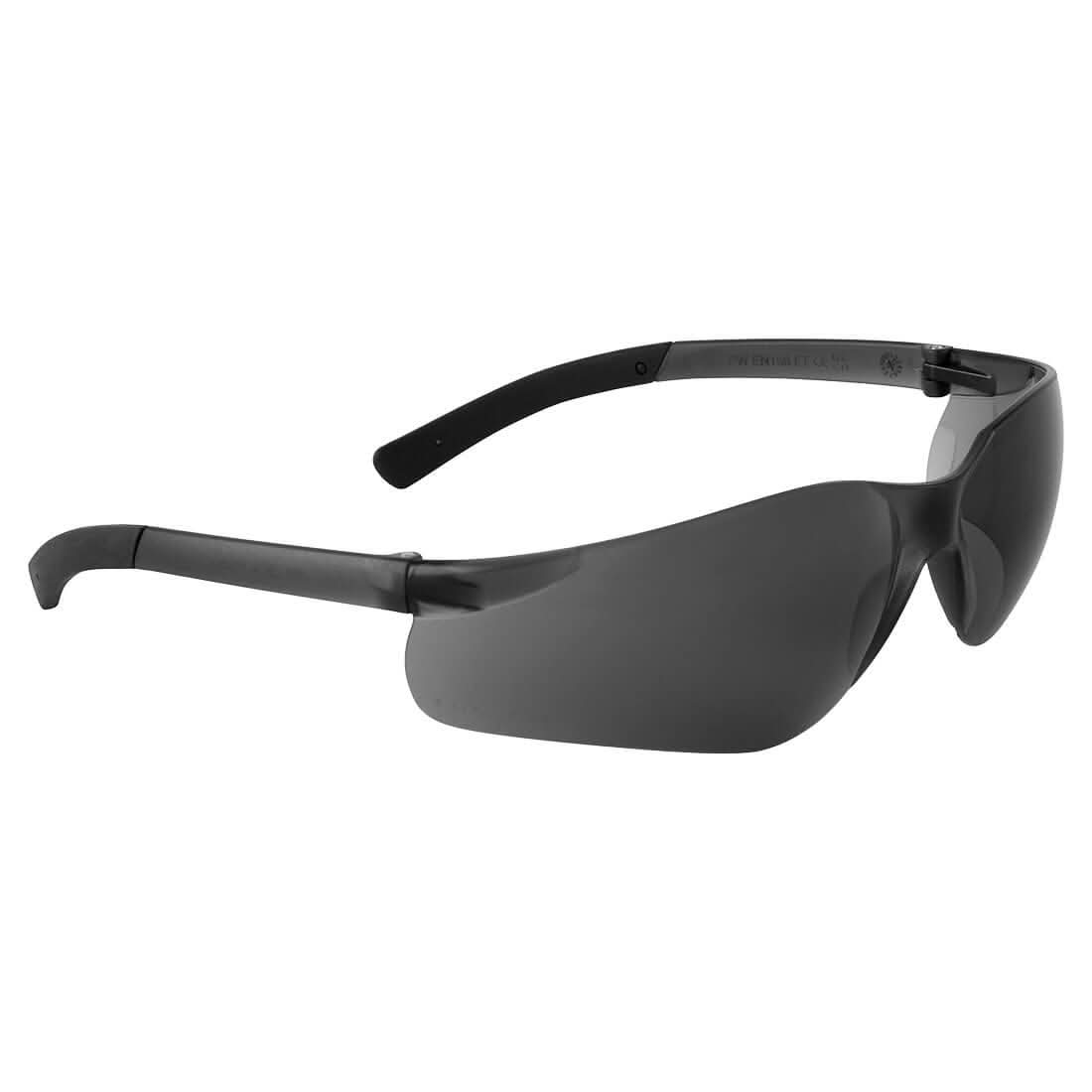 Portwest Pan View Safety Glasses PW38 - Black - Customisable PPE