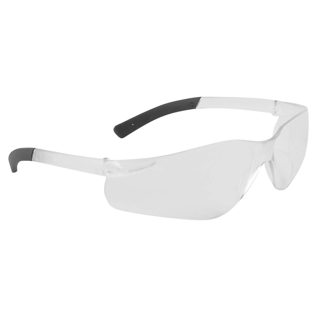 Portwest Pan View Safety Glasses PW38 - Clear - Customisable PPE