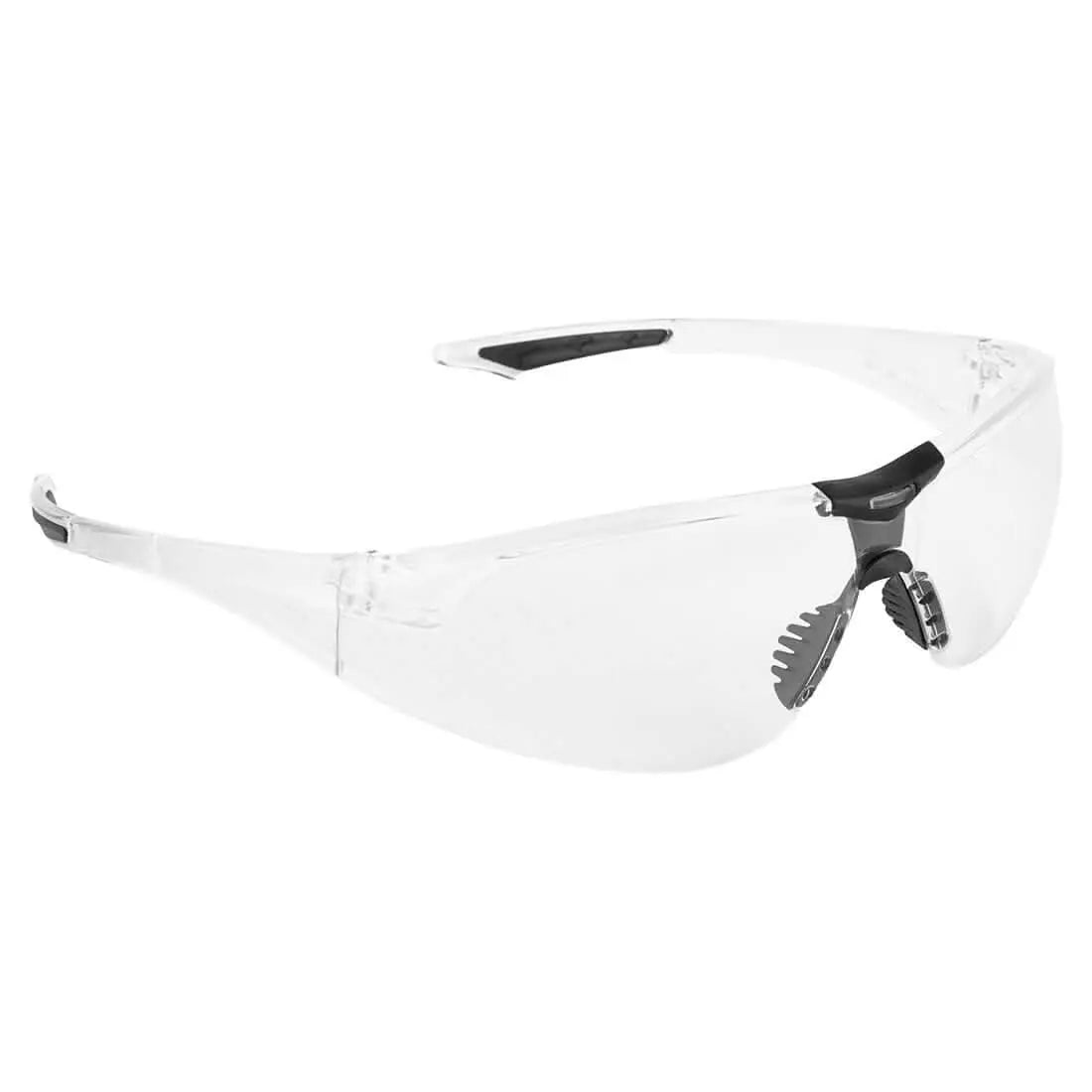 Extra Wrap Around Safety Glasses Pw39 - Clear - Customisable Safety Spectacles