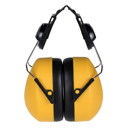 Portwest Clip On Ear Defenders PW42 - Yellow - Customisable Ear Defence